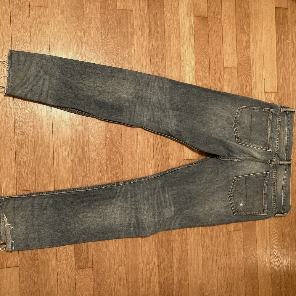Distressed GAP jeans
